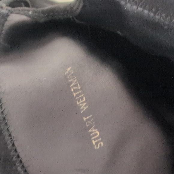 Black Over-the-Knee Boots Size 7 - Picture 9 of 11